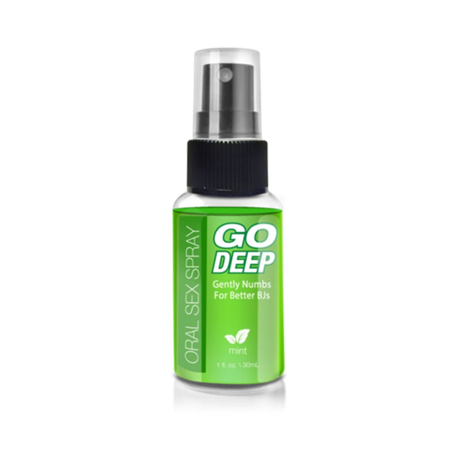 Go Deep Oral Sex Spray Mint 1 fl oz-Topco-Sexual Toys®