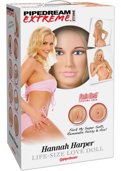 Hannah Harper Life Size Blow Up Love Doll Beige-Pipedream Extreme Dollz-Sexual Toys®