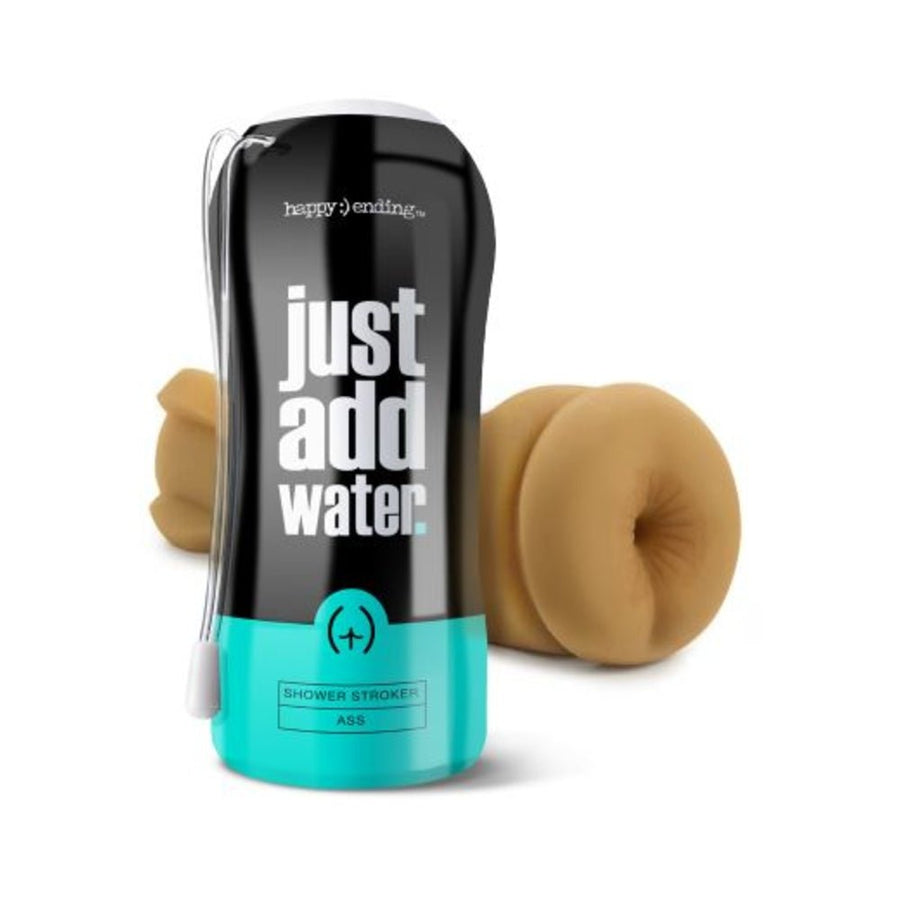 Happy Ending Just Add Water Self Lubricating Shower Stroker - Ass-blank-Sexual Toys®