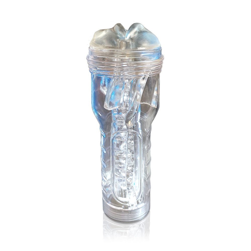 Happy Endings Mstr B8 In The Clear Mouth Stroker Lip Service Canister-blank-Sexual Toys®