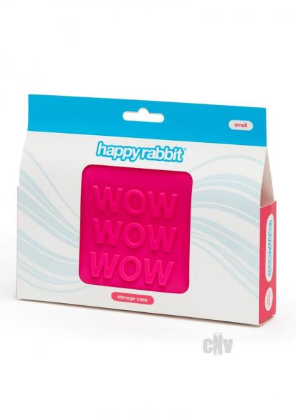 Happy Rabbit WOW Small Storage Zip Bag Pink-Lovehoney-Sexual Toys®
