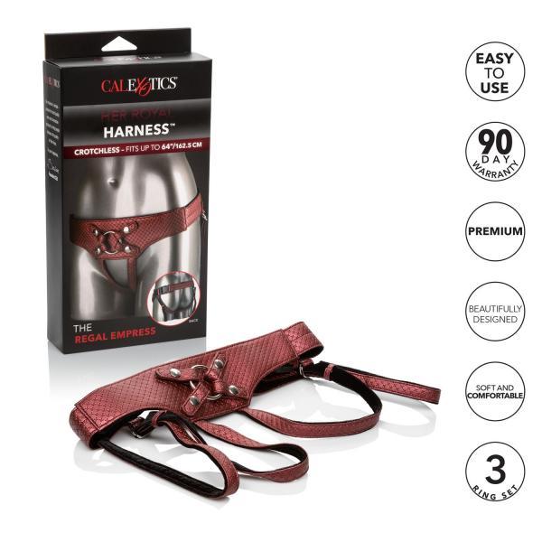 Her Royal Harness The Regal Empress Red-Her Royal Harness-Sexual Toys®
