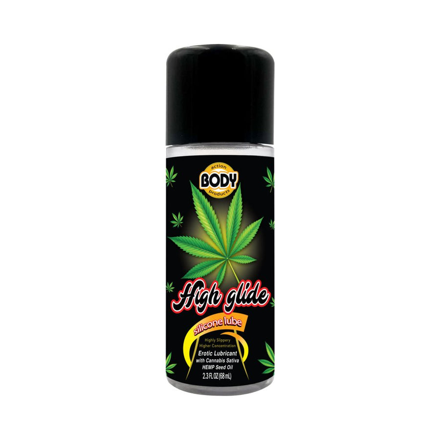 High Glide Erotic Silicone Lubricant 2.3 Oz Bottle-blank-Sexual Toys®