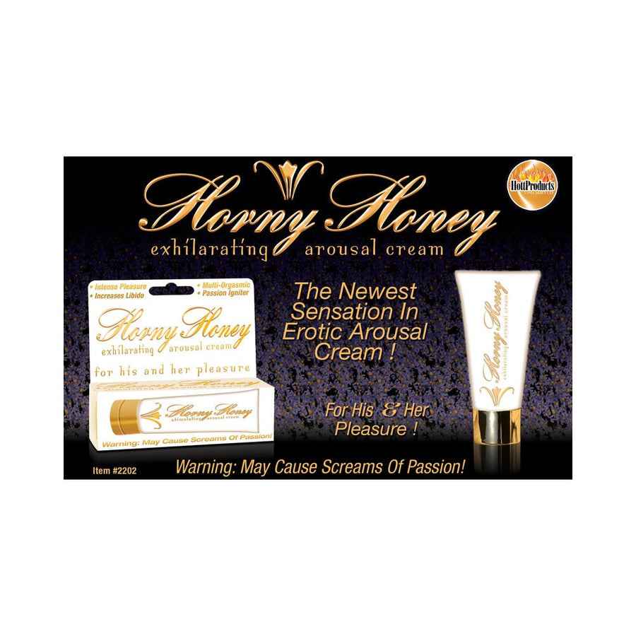 Horny Honey Stimulating Arousal Cream 1oz Tube-blank-Sexual Toys®