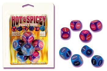 Hot and Spicey Party Dice-blank-Sexual Toys®