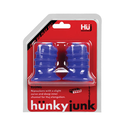 Hunkyjunk ELONG nipsuckers, cobalt-Oxballs-Sexual Toys®