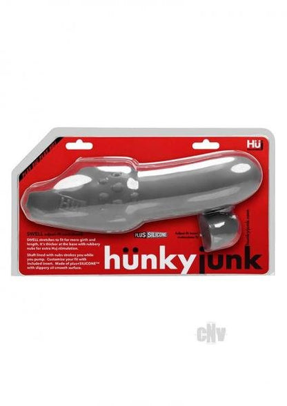 Hunkyjunk Swell Cock Sheath Stone Smoke Penis Sleeve-Oxballs-Sexual Toys®