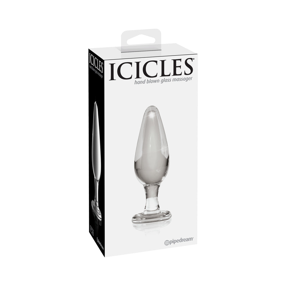Icicles No 26 Glass Butt Plug Clear-Pipedream-Sexual Toys®