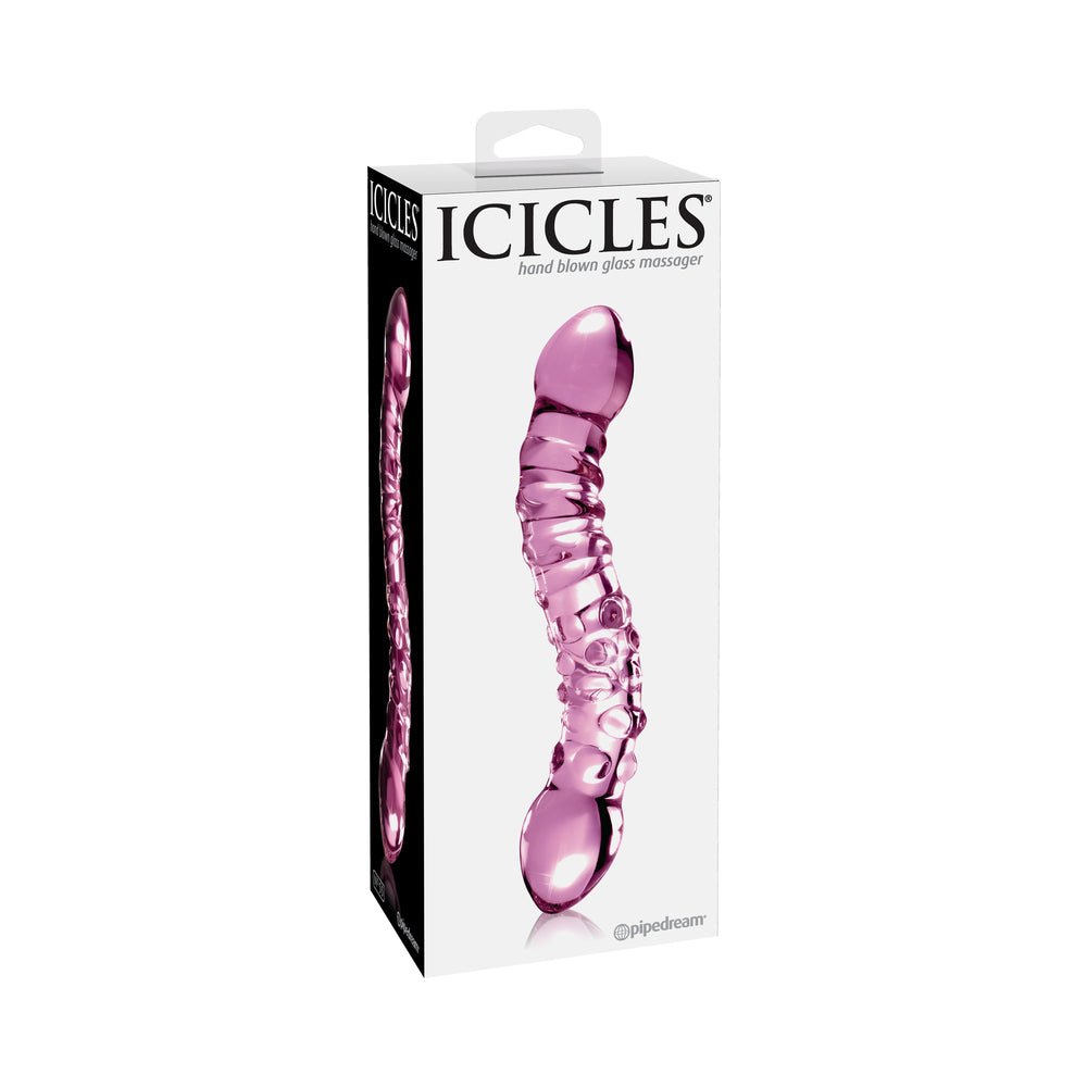 Icicles No. 55 Pink Glass Massager-Pipedream-Sexual Toys®