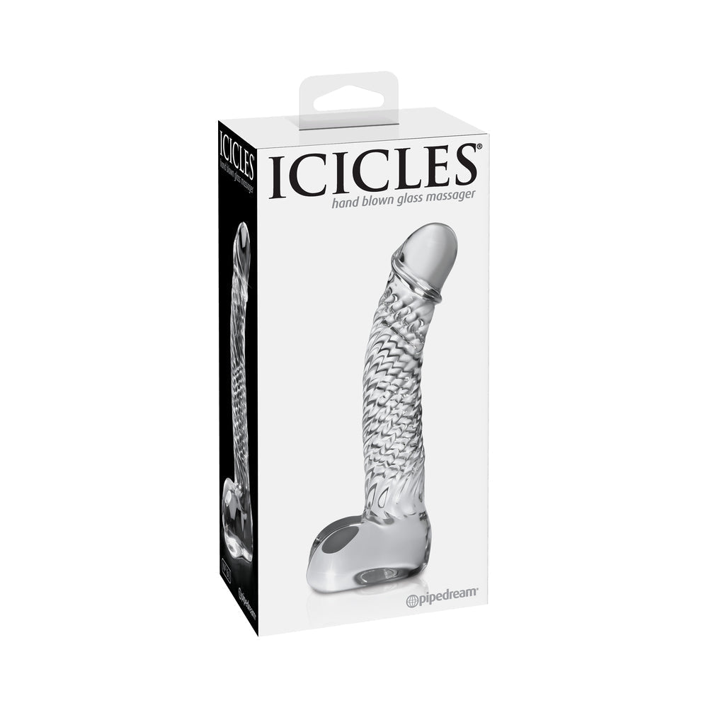 Icicles No 61 Clear Glass Realistic Dildo-Pipedream-Sexual Toys®