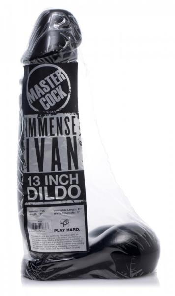 Immense Ivan 13 Inches Dildo Black-Master Cock-Sexual Toys®