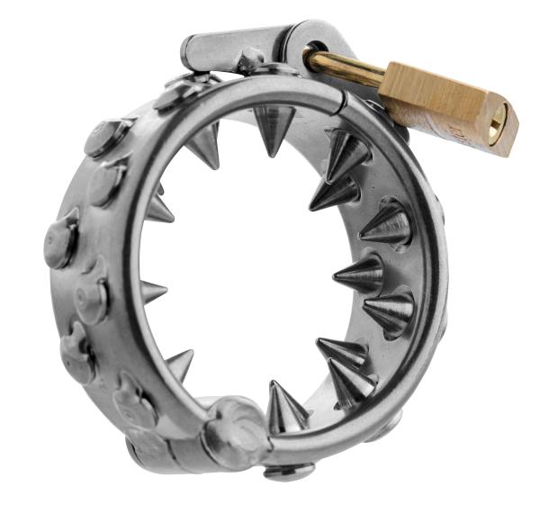 Impaler Locking CBT Ring With Spikes-Master Series-Sexual Toys®