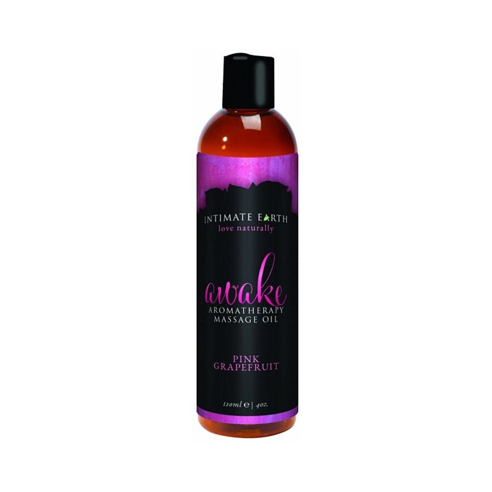 Intimate Earth Awake Massage Oil 4oz-Intimate Earth-Sexual Toys®