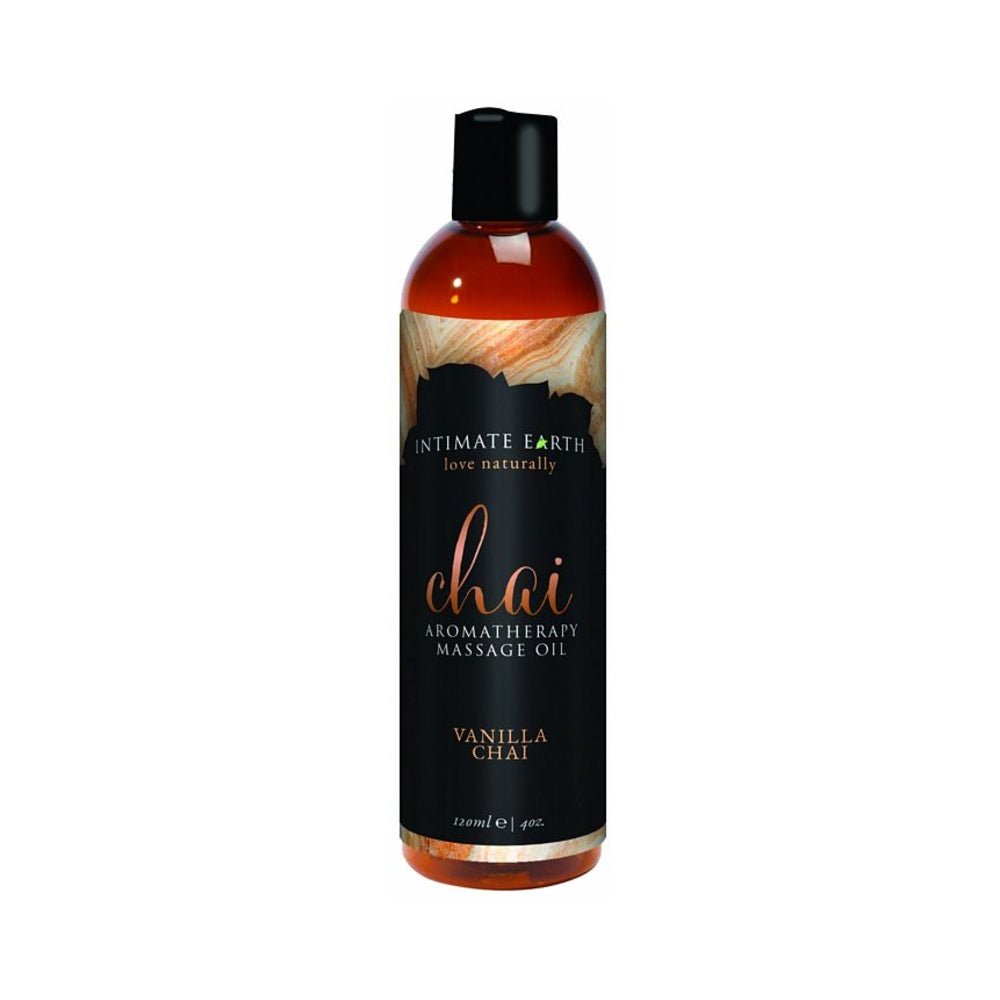 Intimate Earth Chai Massage Oil 4oz-Intimate Earth-Sexual Toys®