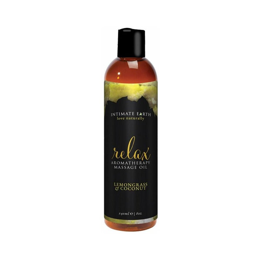 Intimate Earth Relax Massage Oil 8oz-Intimate Earth-Sexual Toys®