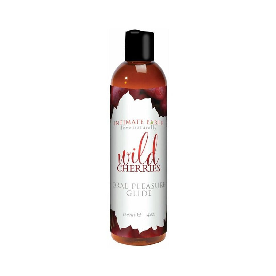 Intimate Earth Wild Cherries Flavored Glide 120ml.-Intimate Earth-Sexual Toys®