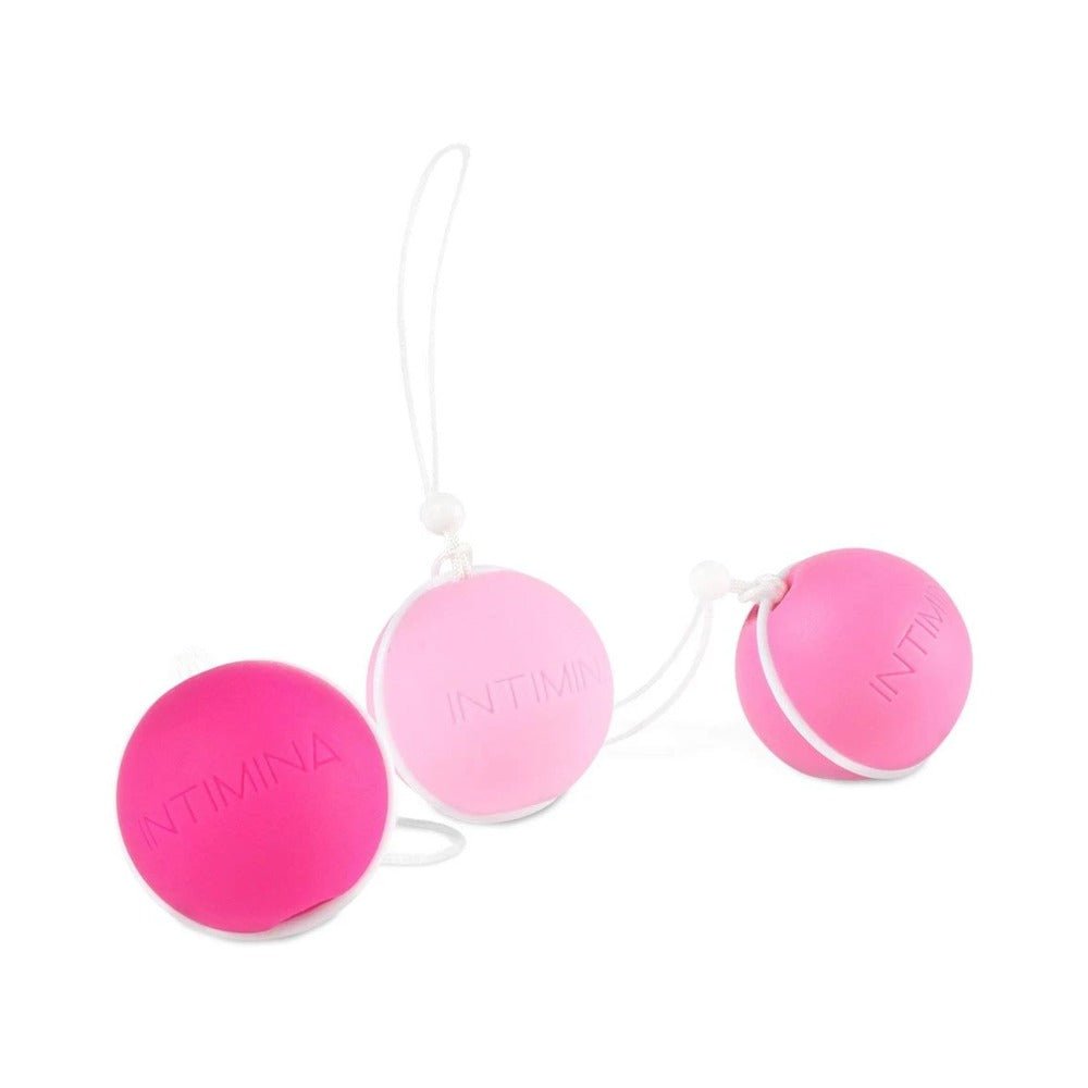 Intimina Laselle Routine Exercise Balls Set - Pink-blank-Sexual Toys®