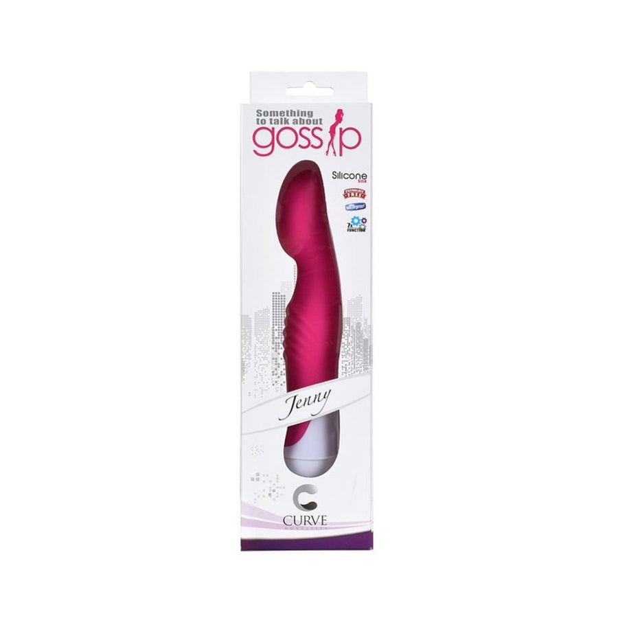 Jenny 7 Function Waterproof Silicone Vibrator - Pink-Curve-Sexual Toys®