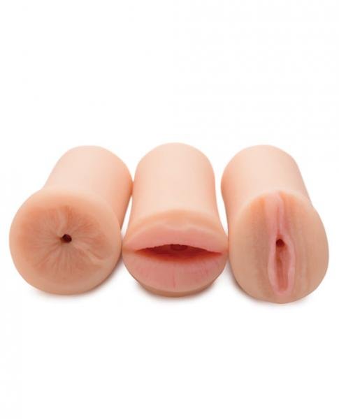 Jesse Janes Three Way Pussy, Ass, Mouth Strokers-Jesse Jane-Sexual Toys®