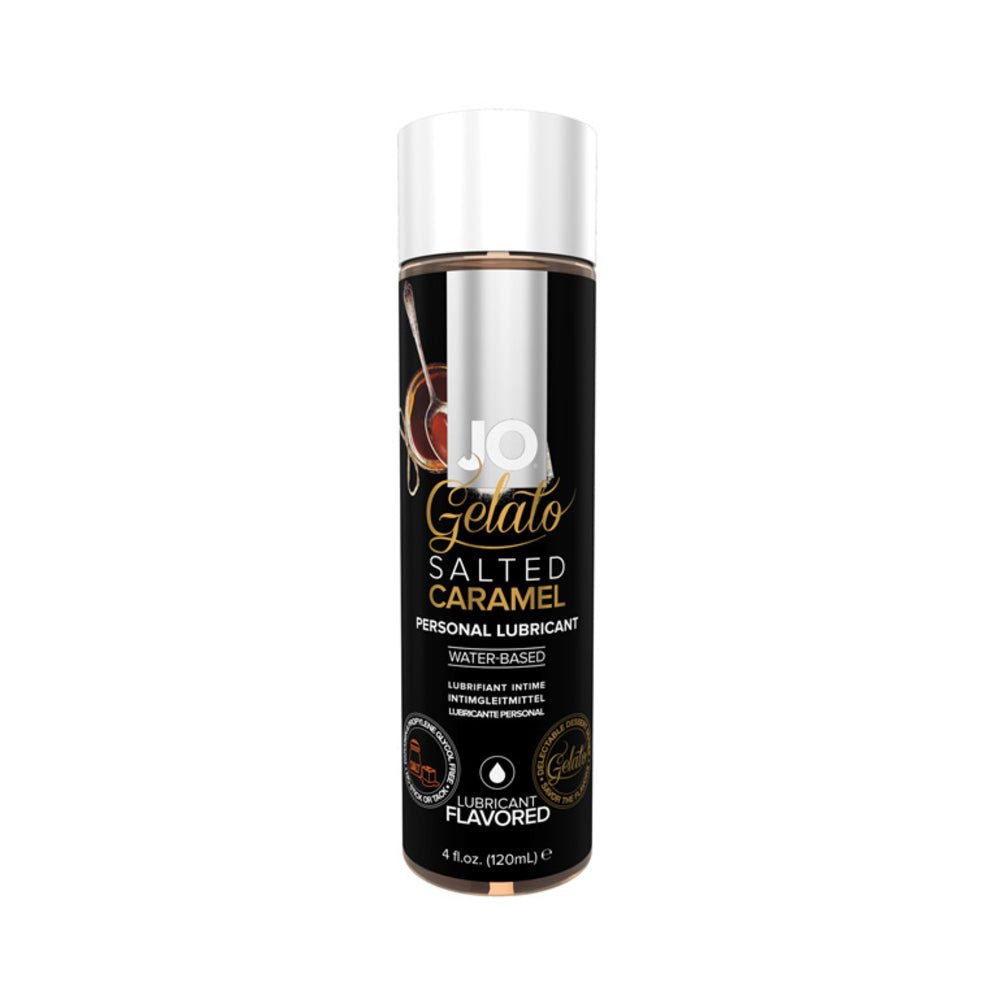 Jo Gelato Flavored Lubricant Salted Caramel 4oz-JO Gelato-Sexual Toys®