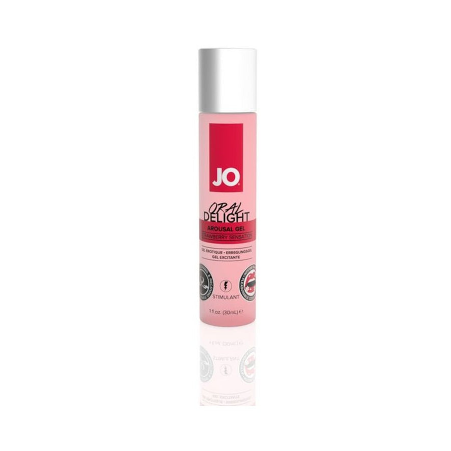 Jo Oral Delight - Strawberry Sensation 1oz-System JO-Sexual Toys®