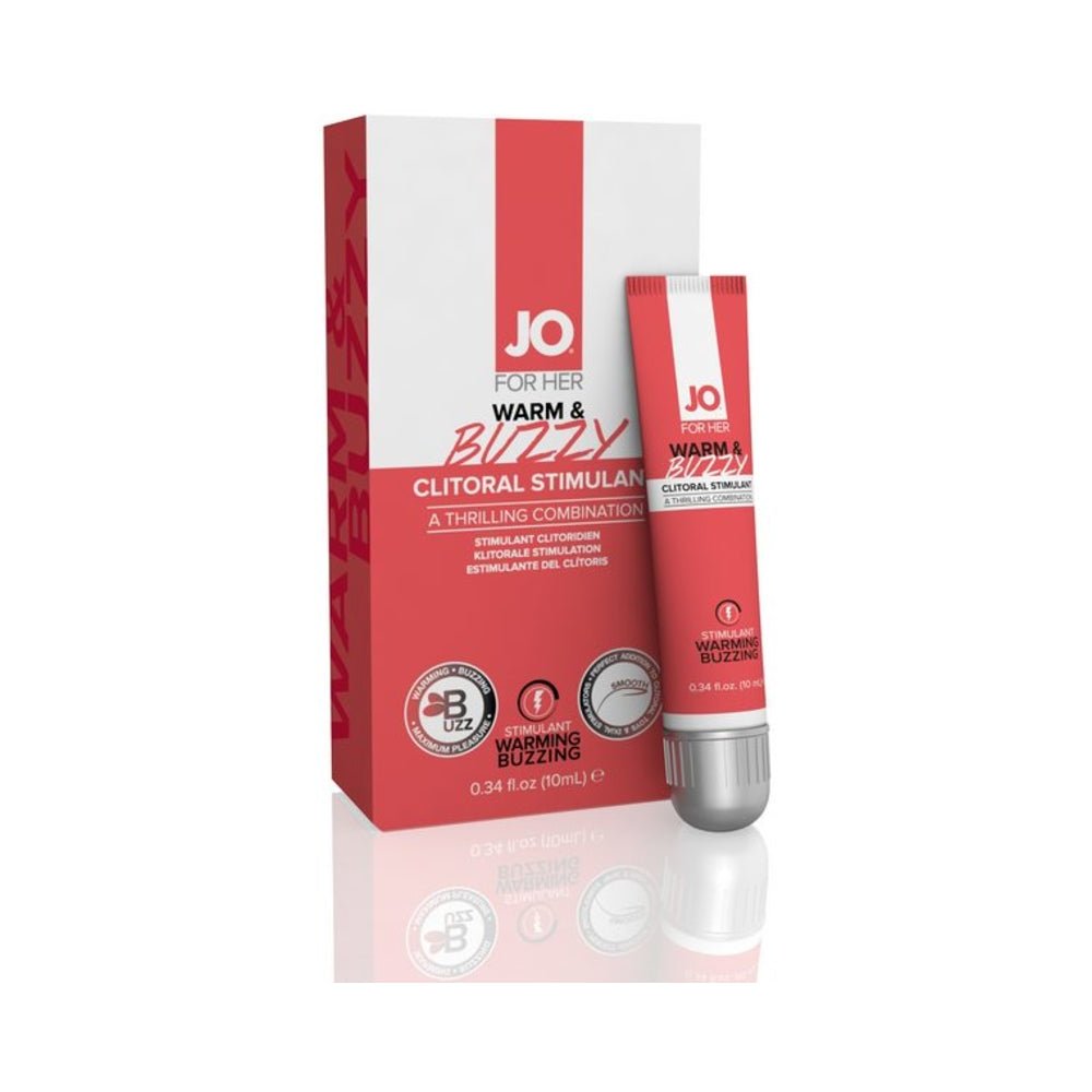 Jo Warm & Buzzy - Original - Stimulant (water-based) 0.34 Fl Oz / 10 Ml-System JO-Sexual Toys®