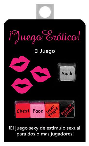 Juego Erotico Dice Game In Spanish-blank-Sexual Toys®