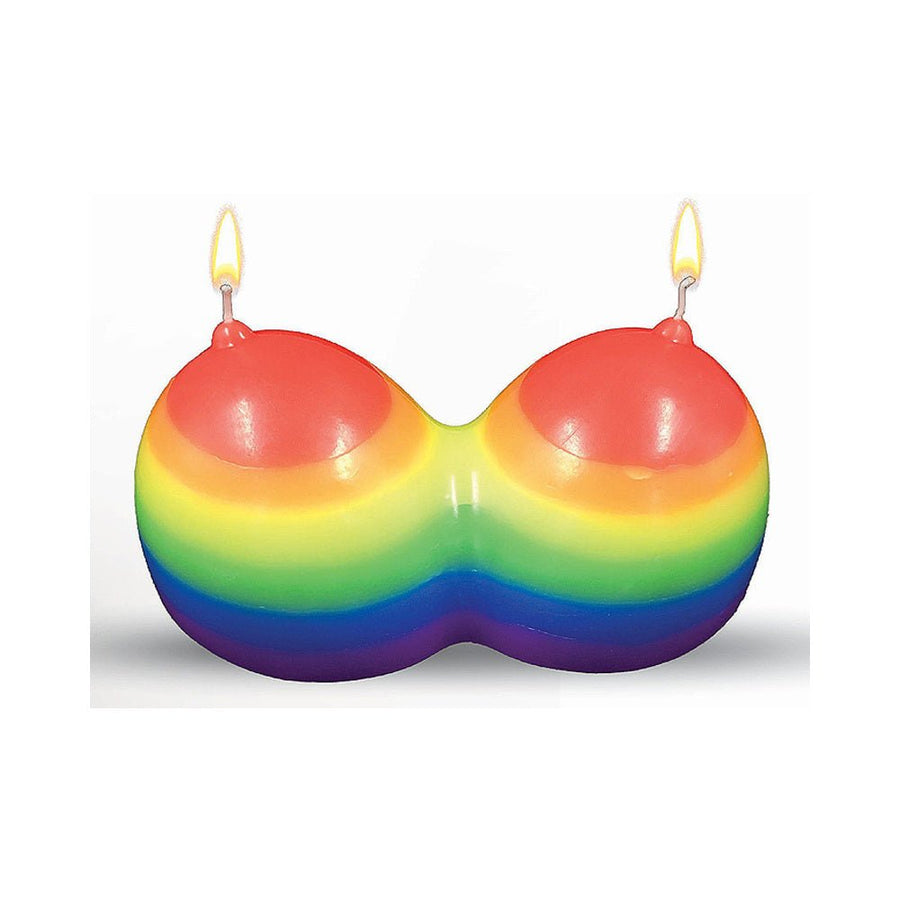 Jumbo Boobie Rainbow Candle-Hott Products-Sexual Toys®