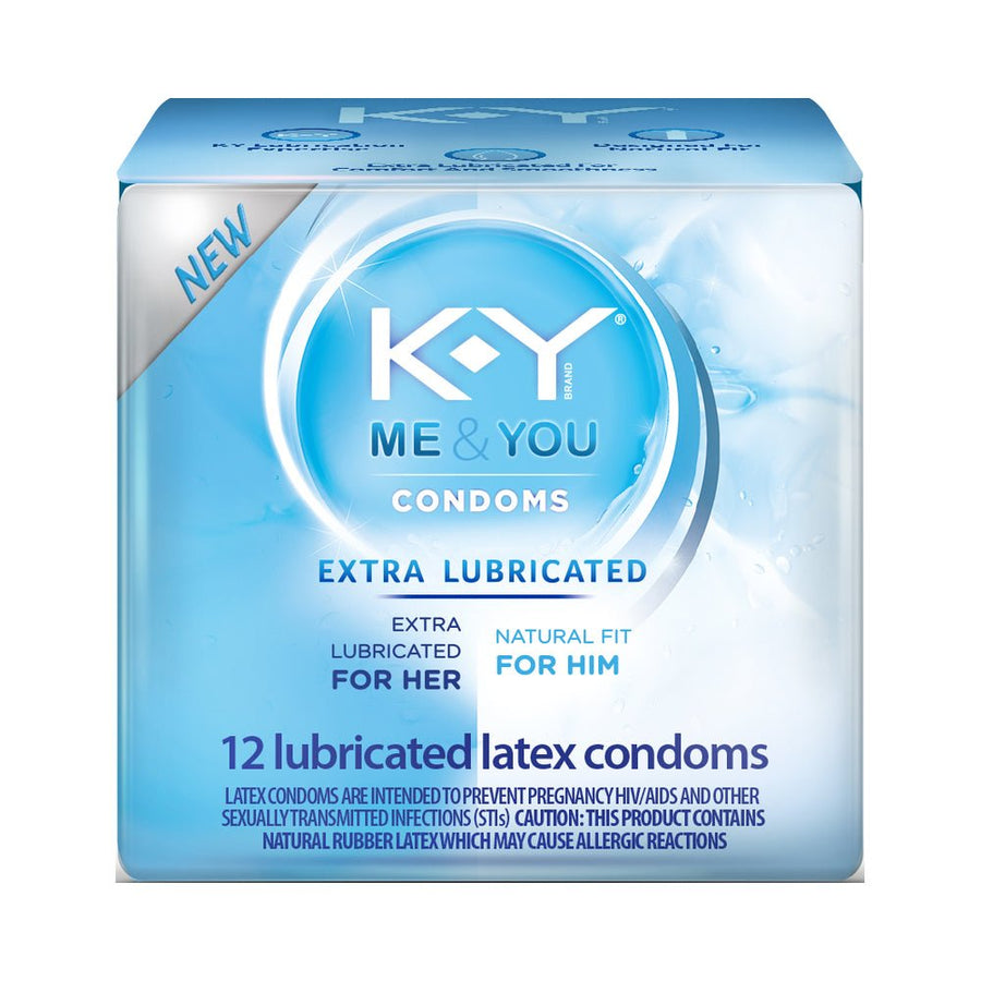 K-Y Extra Lubricated Condom 12ct-Paradise Marketing-Sexual Toys®