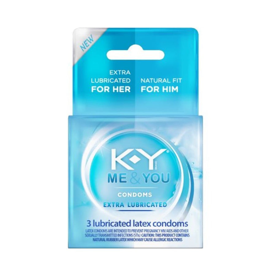 K-y Extra Lubricated Condom 3ct-blank-Sexual Toys®