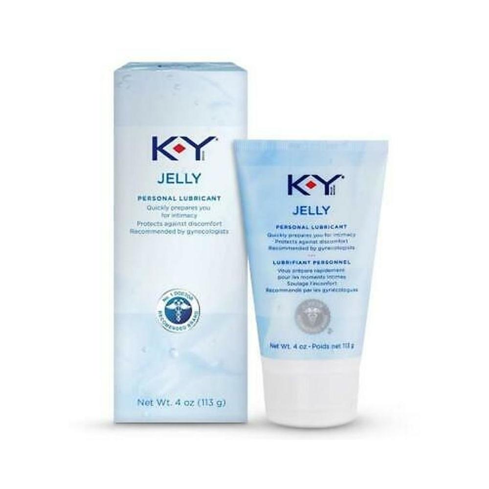 K-Y Jelly 4oz Tube Personal Water Based Lubricant-K-Y Brand-Sexual Toys®