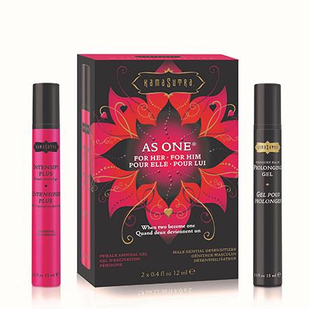 As One For Her For Him 2 Intimate Gels 12ml-Kama Sutra-Sexual Toys®