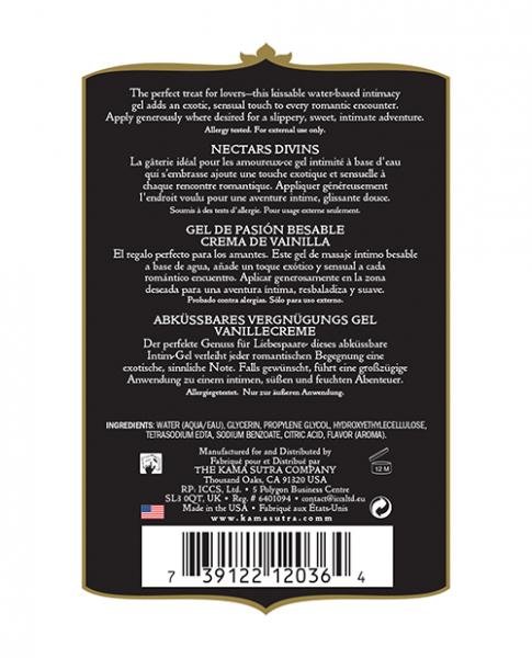 Kama Sutra Divine Nectars Vanilla Creme 5oz-Divine Nectars-Sexual Toys®