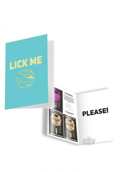 Kama Sutra Naughty Notes Greeting Cards - Lick Me-Kama Sutra-Sexual Toys®