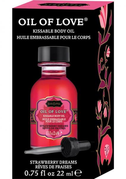 Kama Sutra Oil Of Love Strawberry Dreams .75oz-Oil of Love-Sexual Toys®