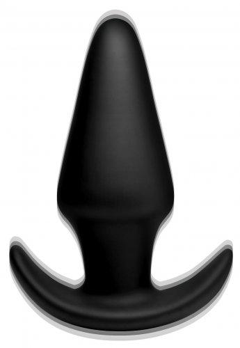 Kinetic Thumping 7X Large Anal Plug Black Thump It!-Kinetic Thump It-Sexual Toys®