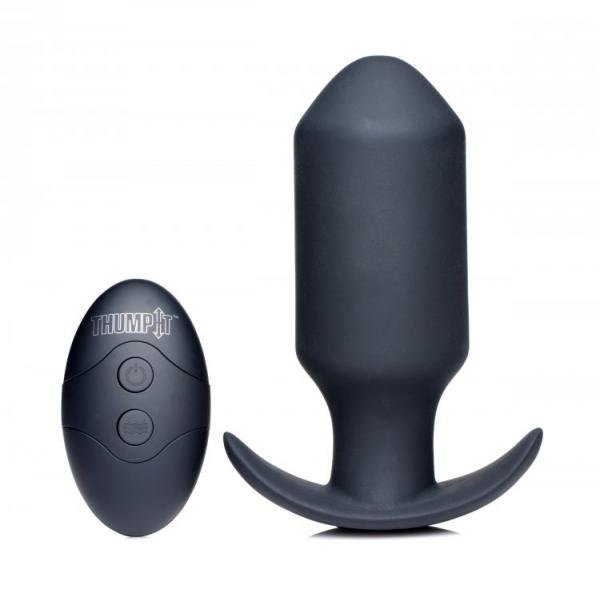 Kinetic Thumping 7X Missile Anal Plug Black-Kinetic Thump It-Sexual Toys®