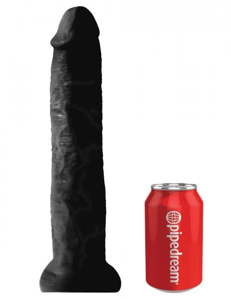 King Cock 13&quot; Dildo - Black-Pipedream-Sexual Toys®