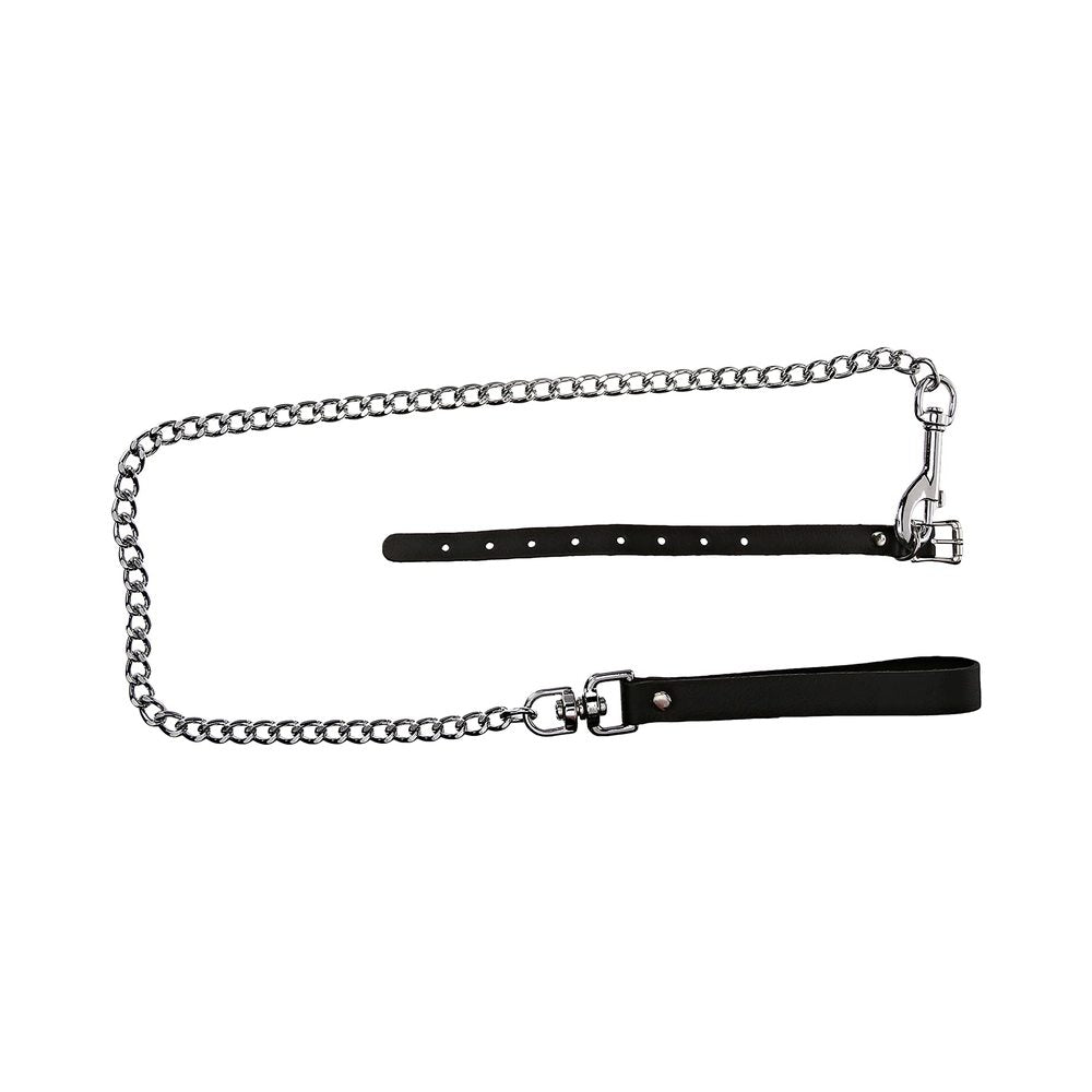 Kinklab Buckling Cock Ring And Chain Leash Set-Stockroom-Sexual Toys®