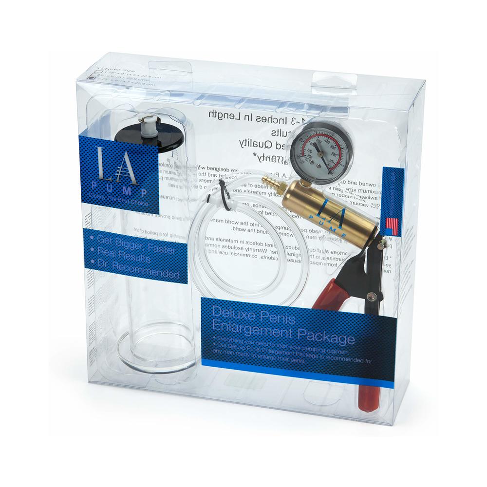 La Pump Deluxe Erectile Dysfunction Package 1.75 X 9in, Packaged-LA Pump-Sexual Toys®