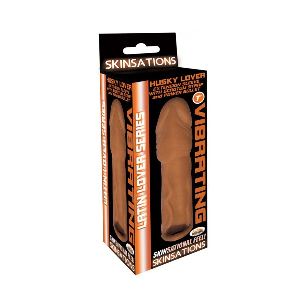 Latin Lover Extension With Power Bullet & Scrotum Strap-Hott Products-Sexual Toys®
