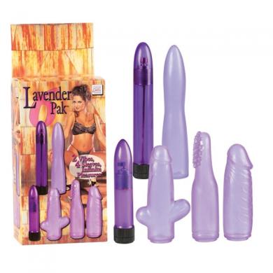 Lavender 6 Pack 2 Vibes 4 Sleeves - Purple-blank-Sexual Toys®