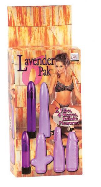 Lavender 6 Pack 2 Vibes 4 Sleeves - Purple-blank-Sexual Toys®