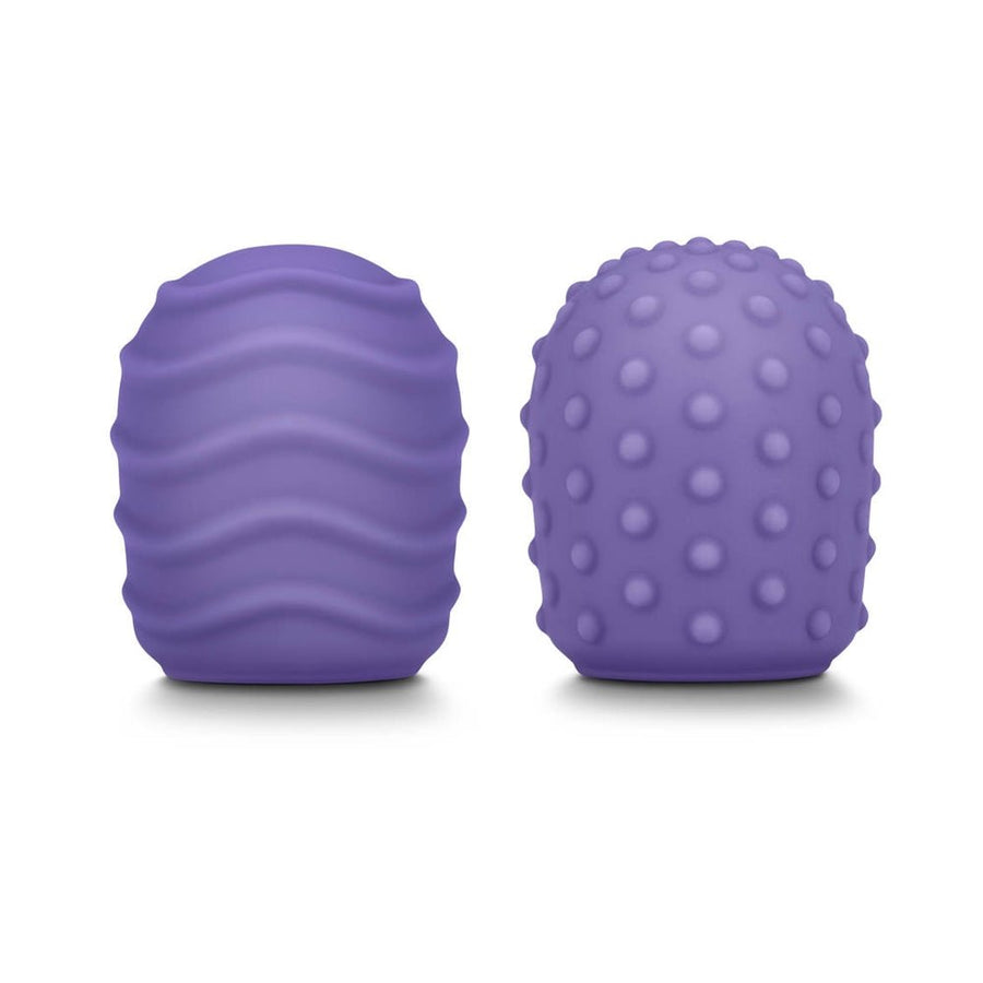 Le Wand Petite Silicone Texture Covers Violet Pack Of 2-Le Wand-Sexual Toys®