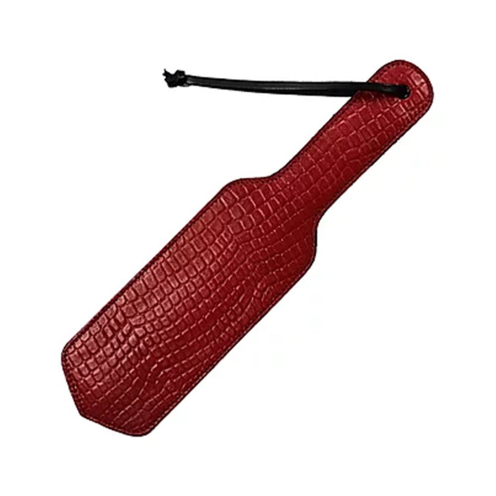 Leather Paddle Burgunday & Black Accessories-blank-Sexual Toys®