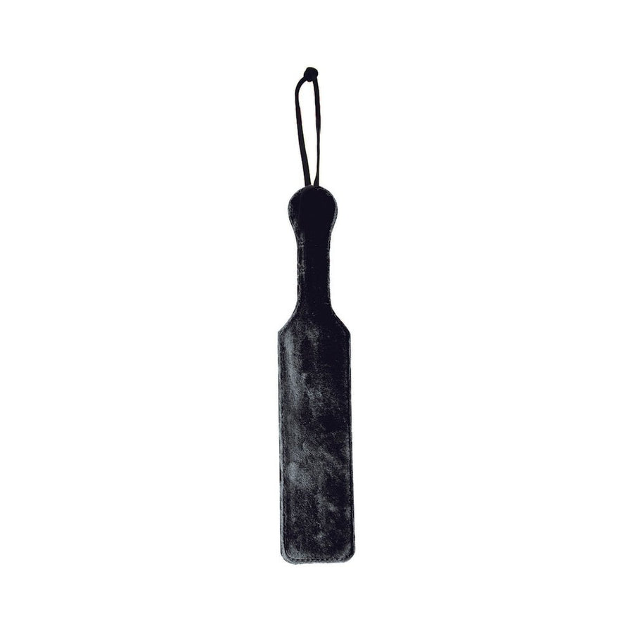 Leather Paddle With Black Fur-blank-Sexual Toys®