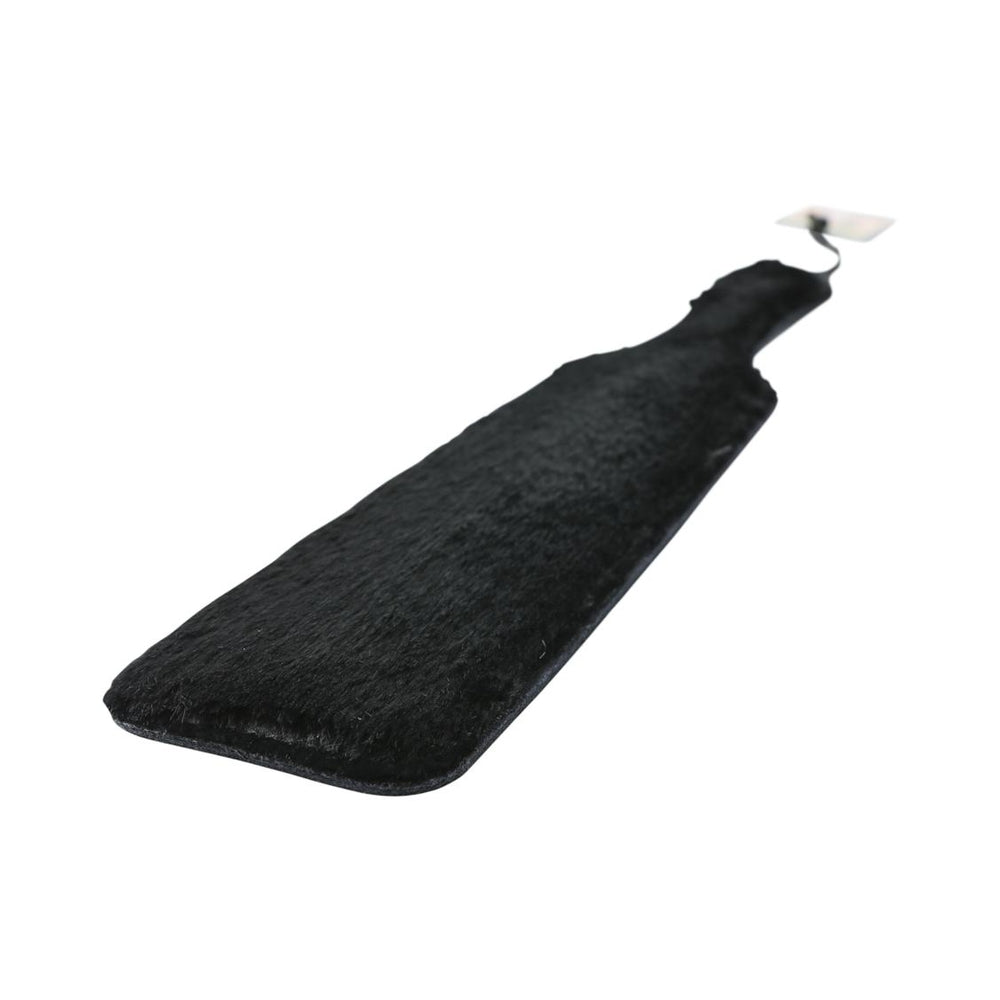 Leather Paddle With Black Fur-blank-Sexual Toys®