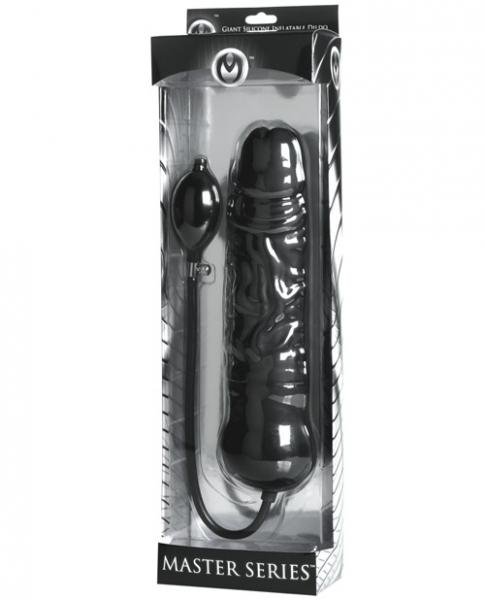Leviathan Giant Inflatable Dildo Black-Master Series-Sexual Toys®