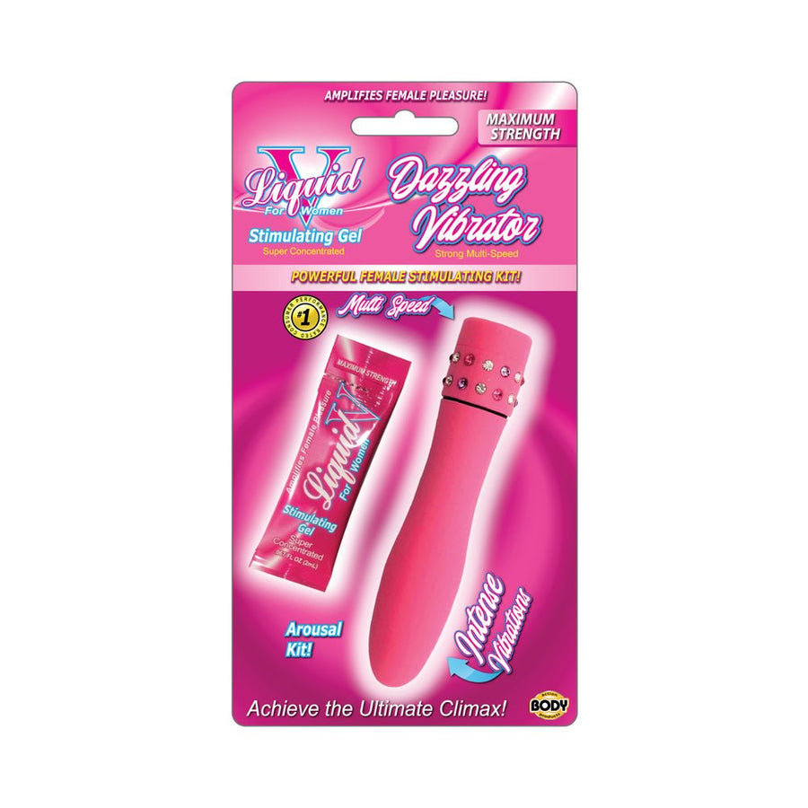 Liquid V Dazzling Vibrator Kit-Body Action-Sexual Toys®
