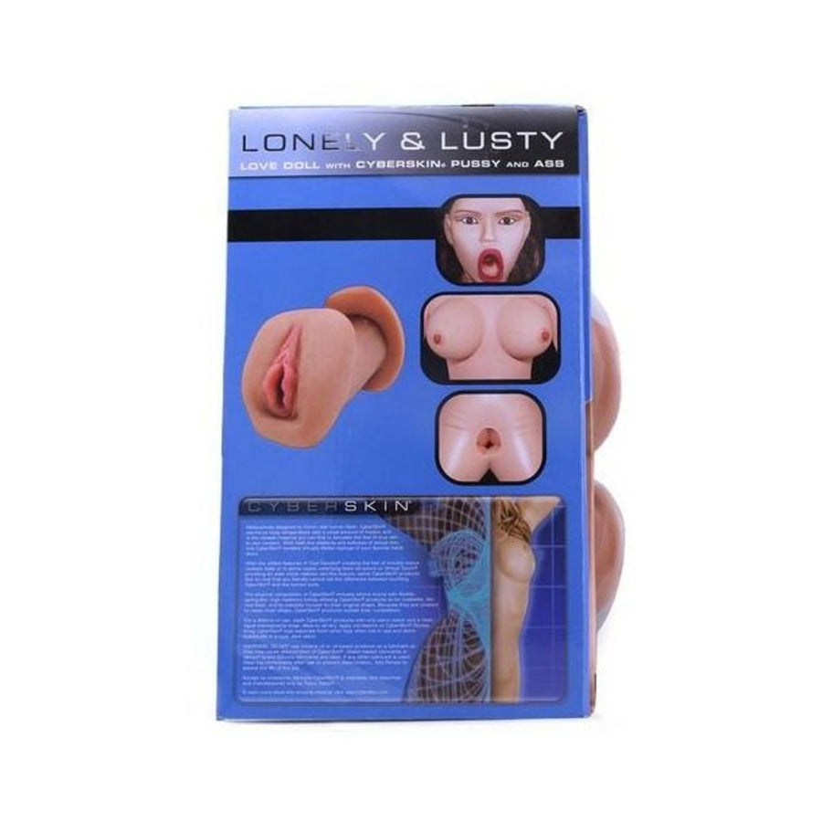Lonely Lusty Inflatable Love Doll With Cyberskin Pussy And Ass-blank-Sexual Toys®